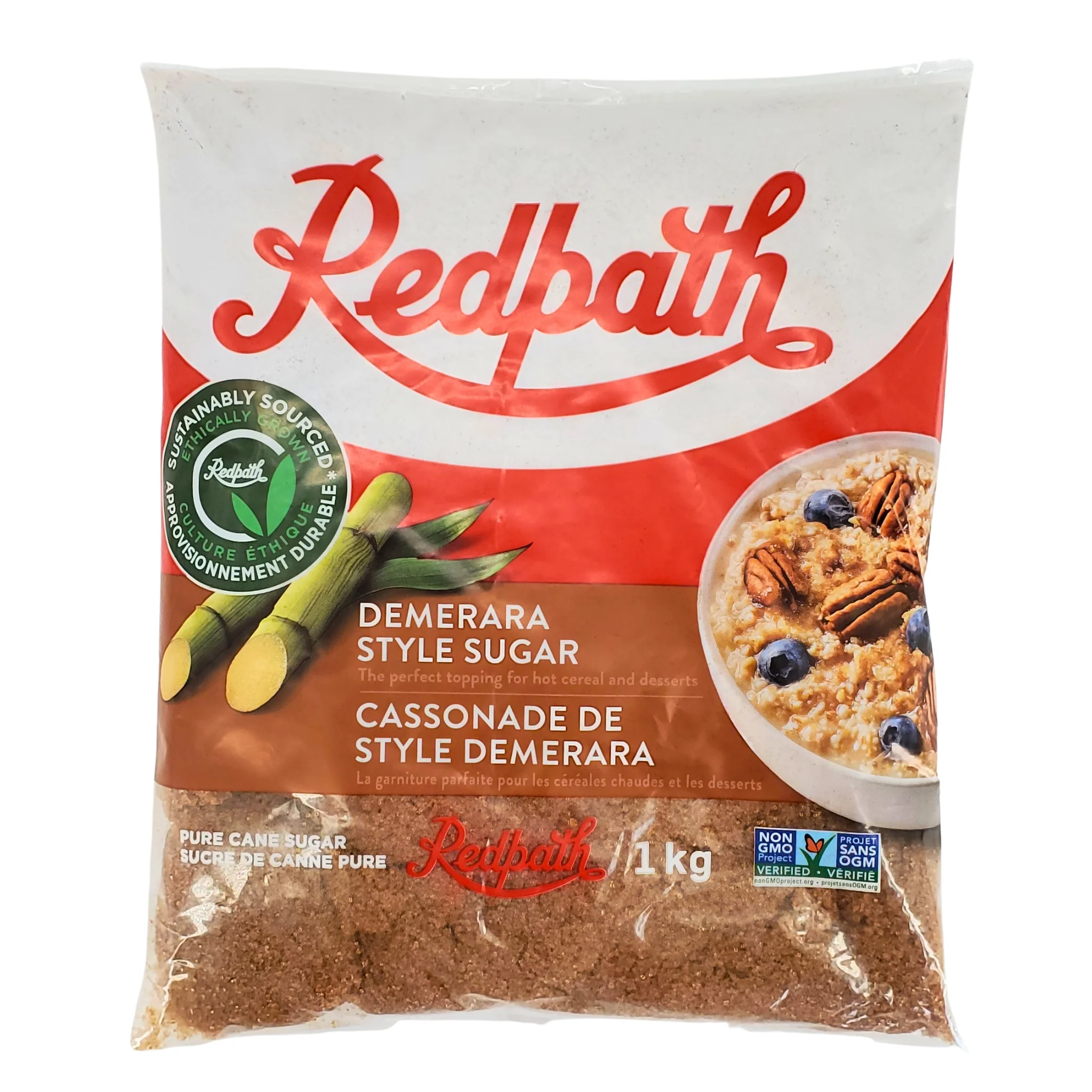 Redpath - Sugar - Demerara Brown — Case (20 x 1 KG)