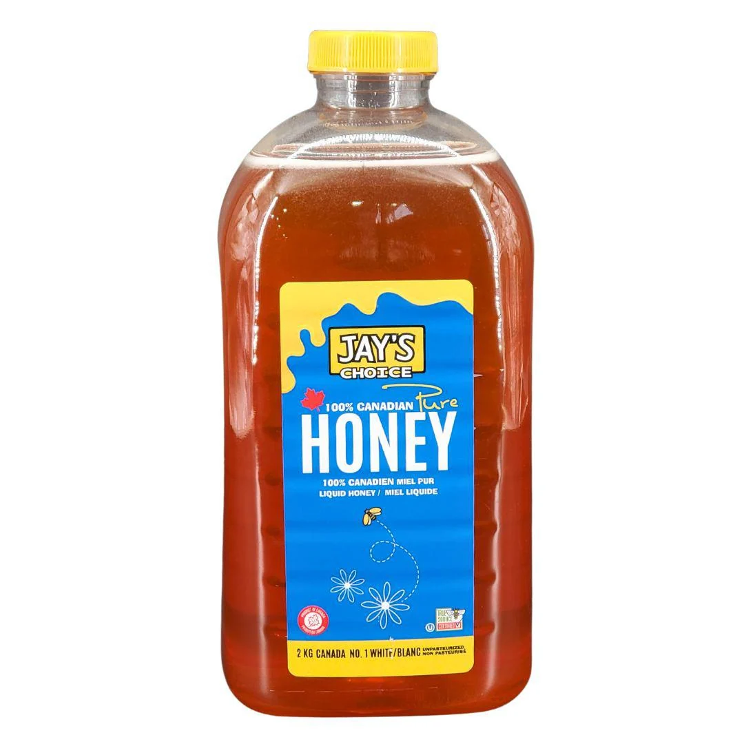 Jay's Choice - Liquid Honey - Canada No. 1 - #5561 — Case (6 x 2 KG)
