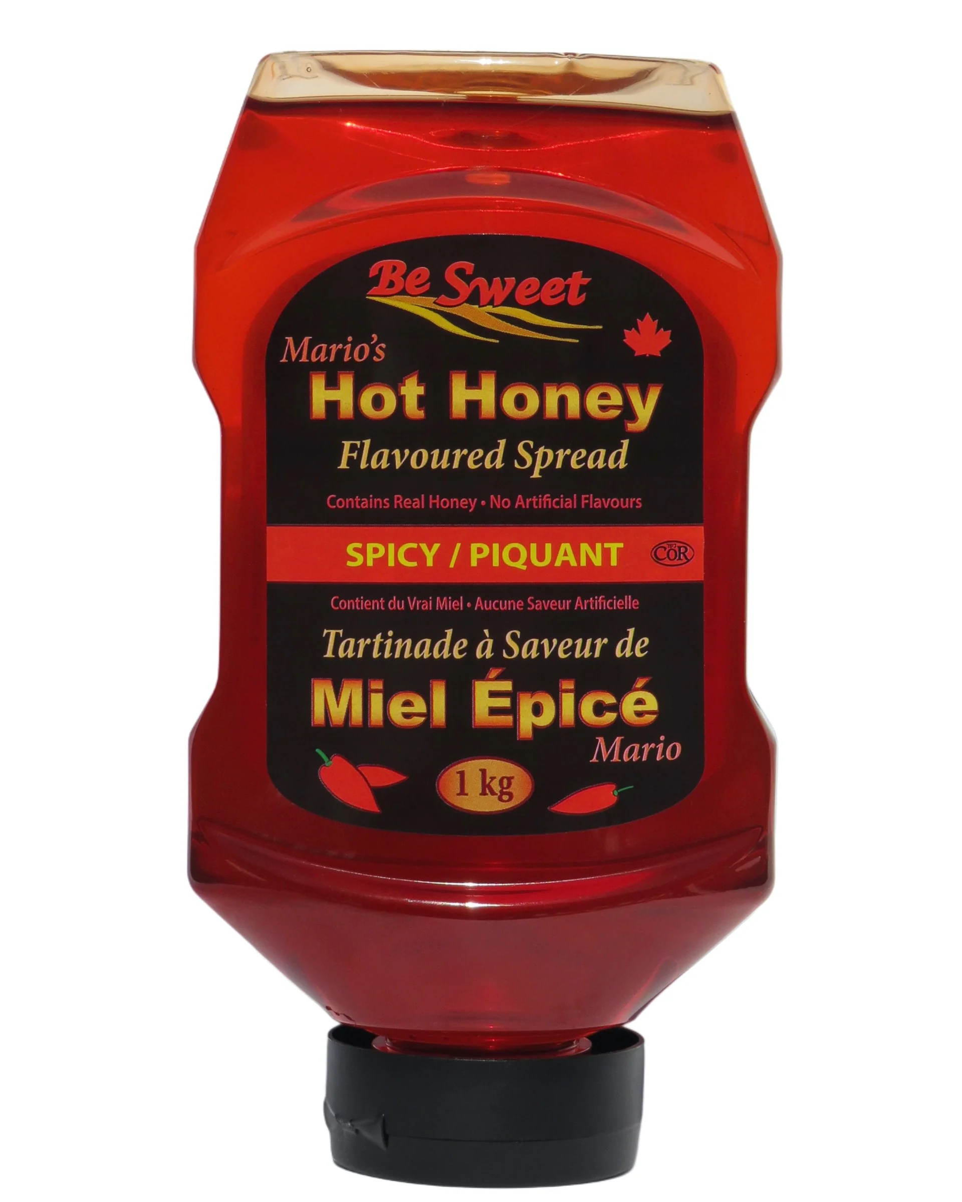 Mario's - Hot Honey Flavoured Spread — Case (12 x 1 KG)