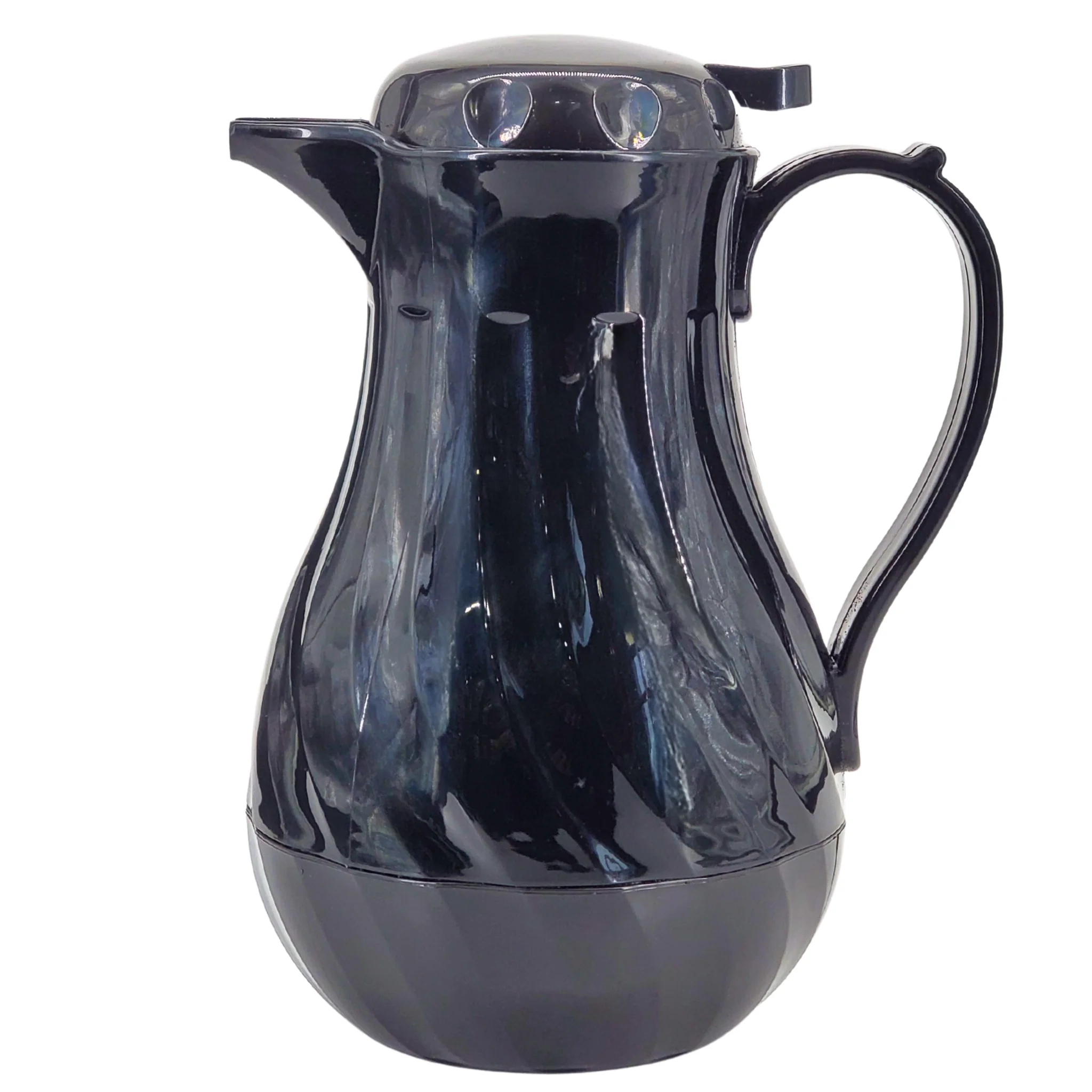 Beverage Server - 42oz - Insulated - Plastic - Black