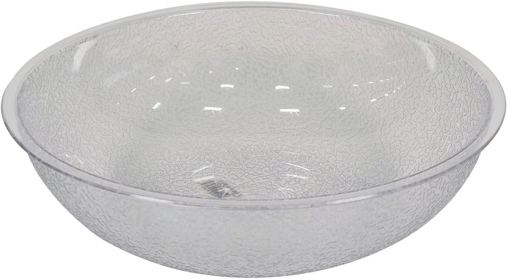 10" Plastic Crystal Salad Bowl