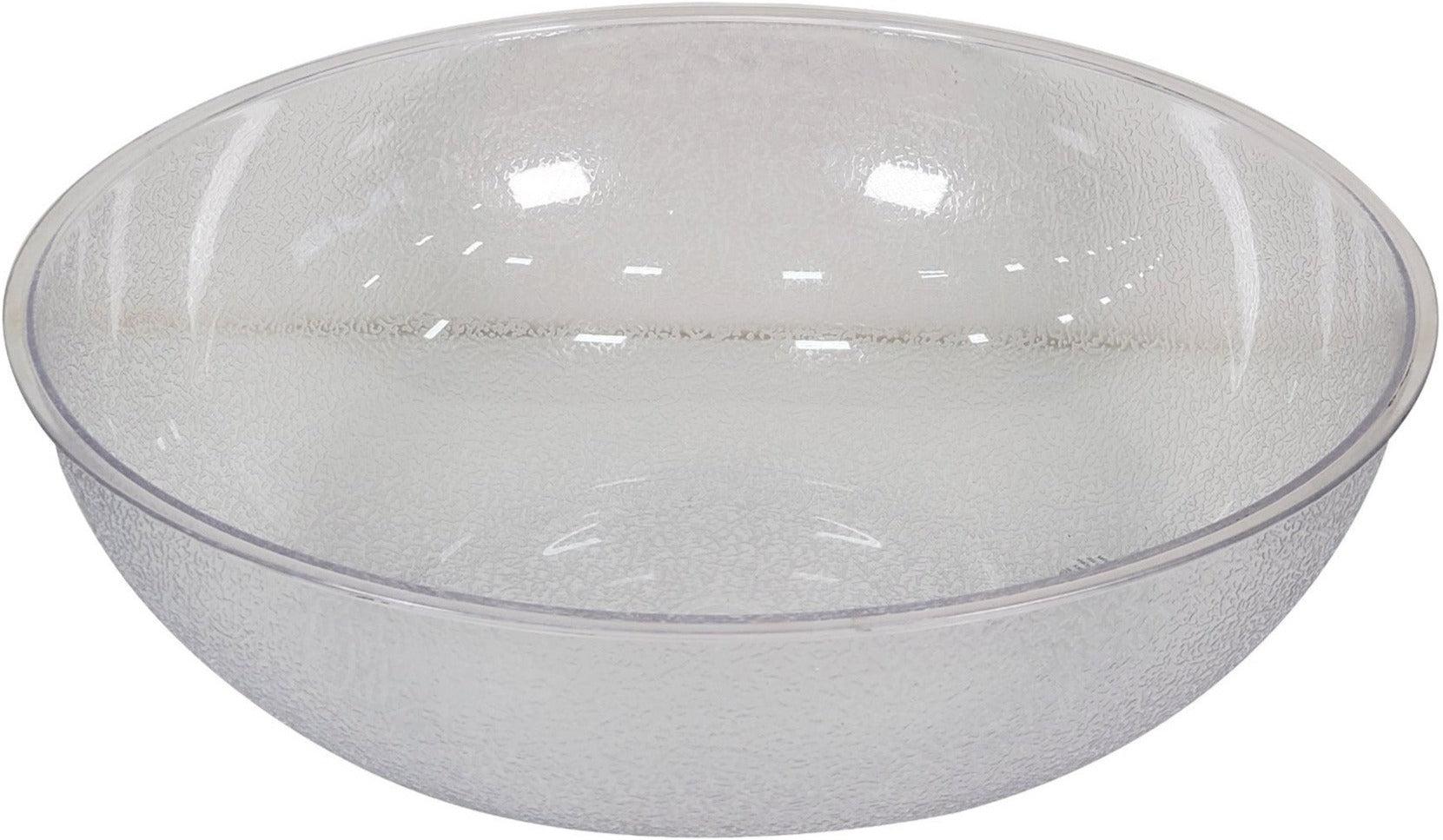 18" Plastic Crystal Salad Bowl