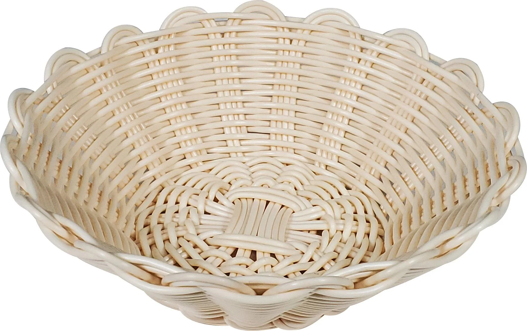 Bread Basket - Beige - 20cm/7.9" Dia - JD2168 — Each (1 CT)