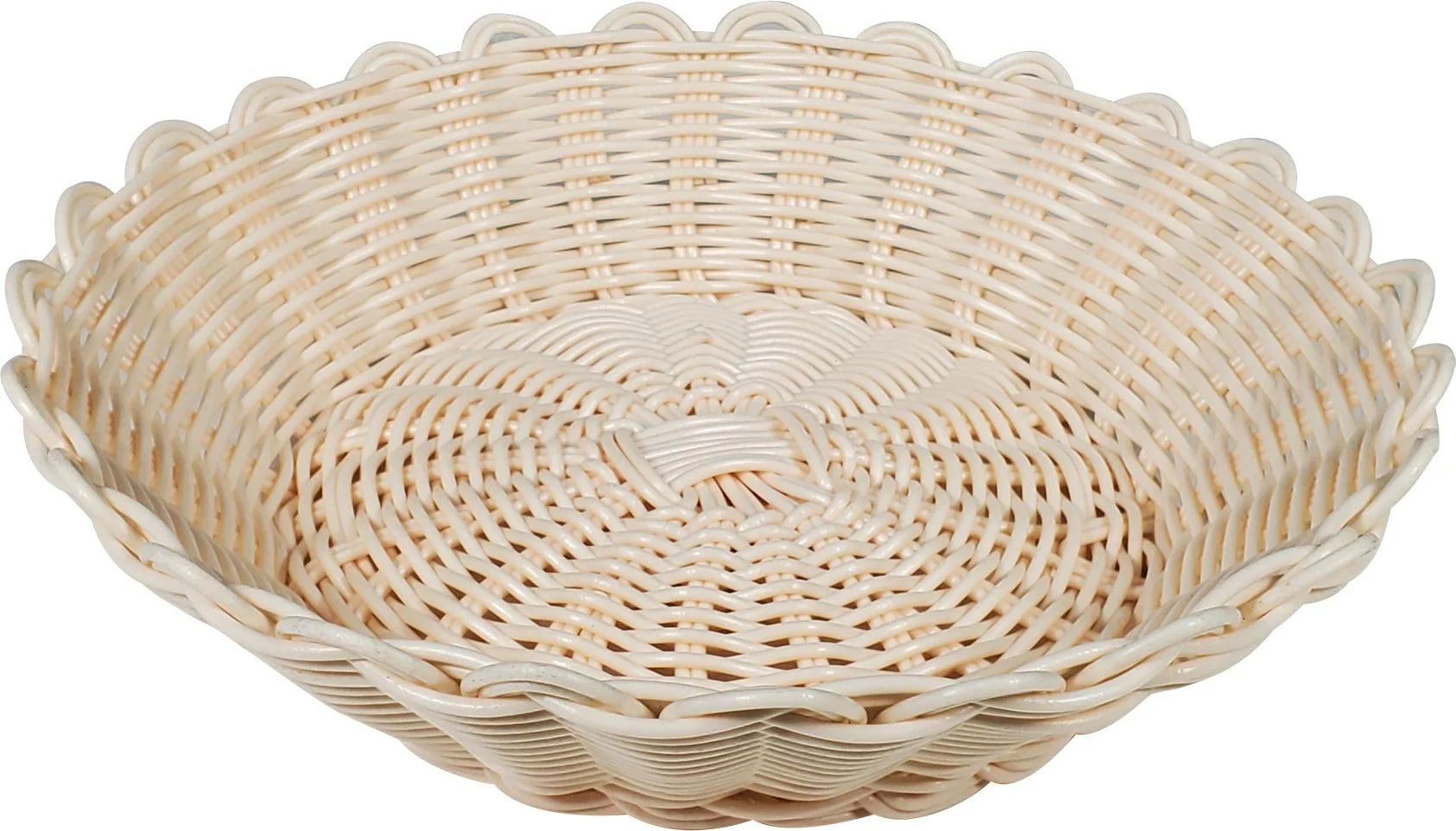 Bread Basket - Beige - 25cm/9.8" Dia - JD2170 — Each (1 CT)