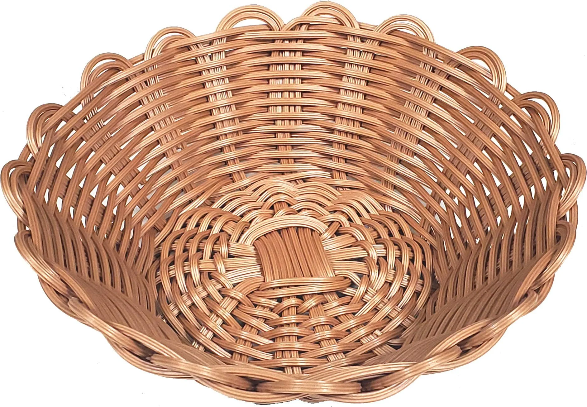 Bread Basket - Brown - 20cm/7.9" Dia - JD2168Y — Each (1 CT)
