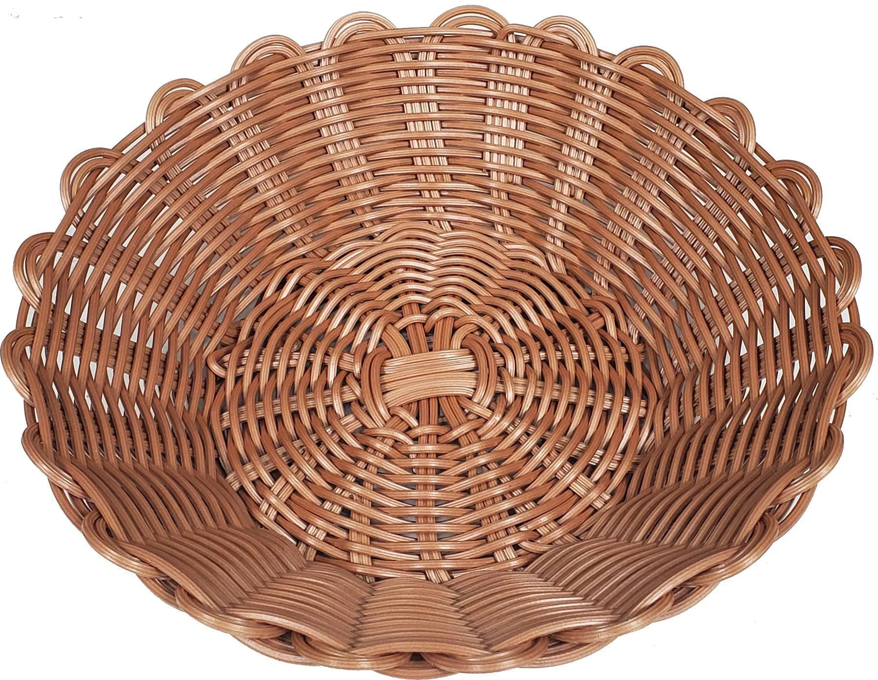 Bread Basket - Brown - 25cm/9.8" Dia - JD2170Y — Each (1 CT)