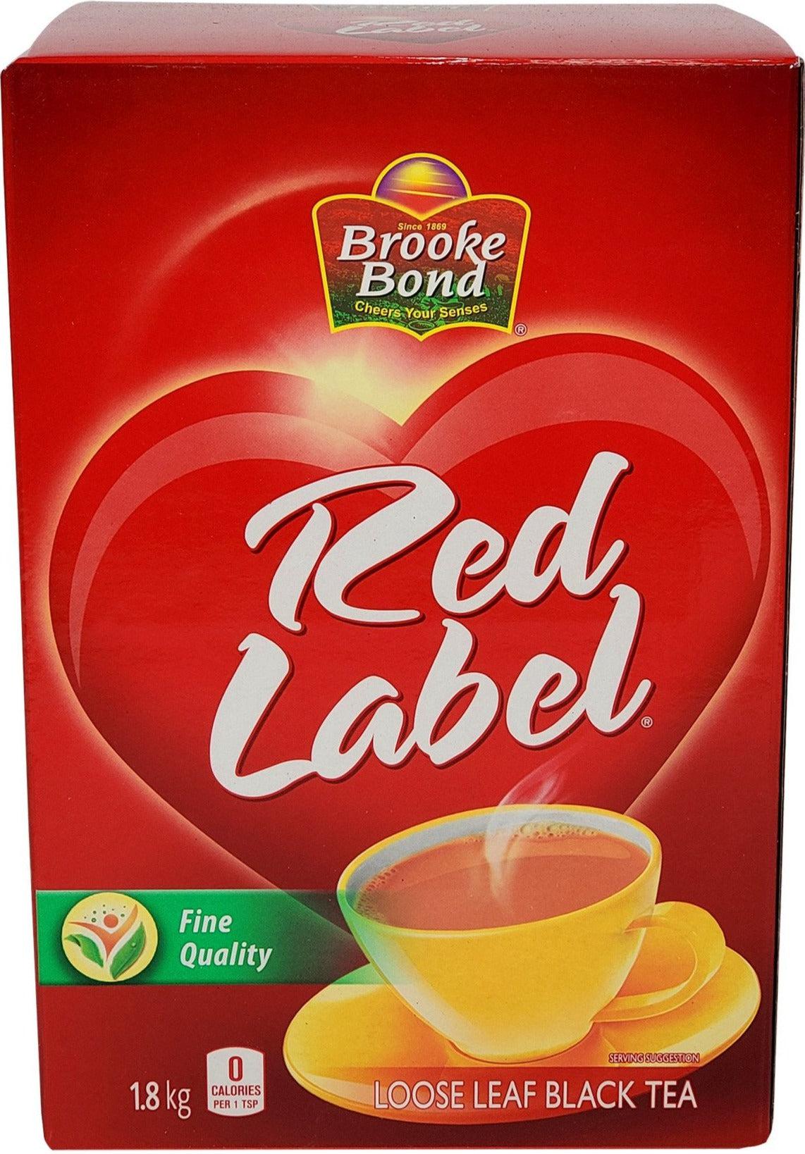 Brooke Bond - Tea - Red Label - Loose — Case (6 x 1.8 KG)
