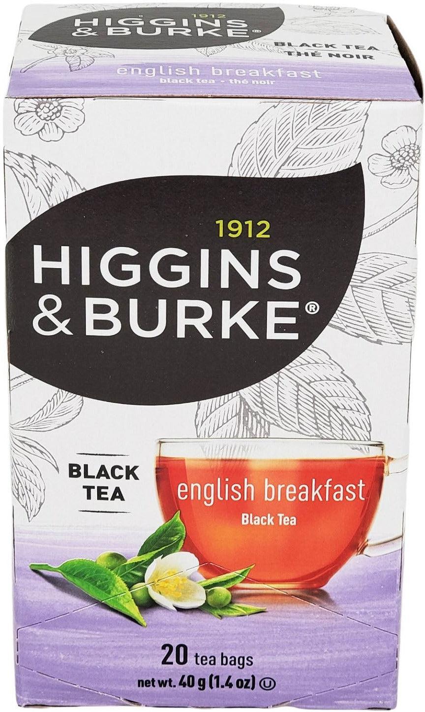Higgins & Burke - Tea Bags - English Breakfast - Black Tea — Case (6 CT)