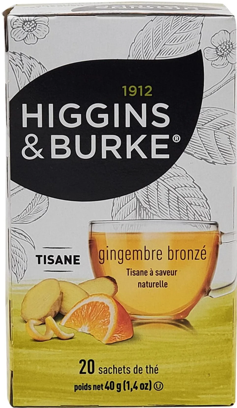 Higgins & Burke - Tea Bags - Sunkissed Ginger — Each (1 CT)