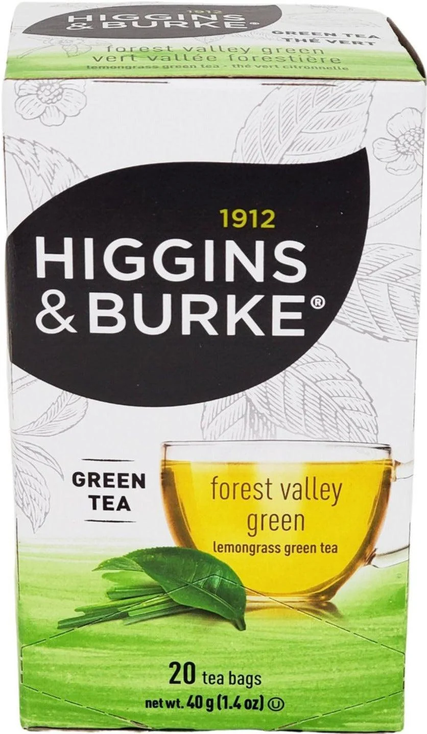 Higgins & Burke - Tea Bags - Forest Valley Green — Case (6 CT)