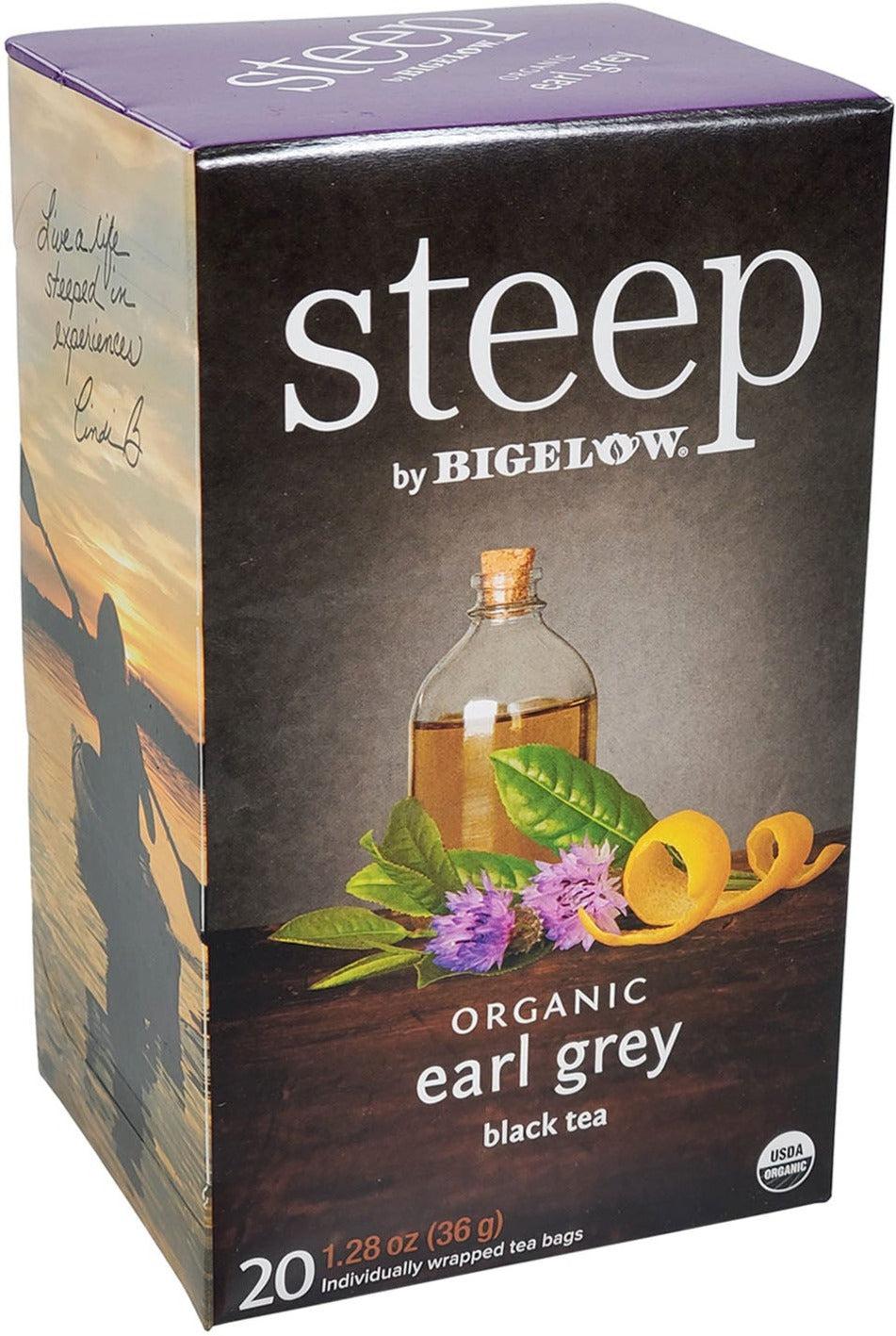 Steep - Tea Bags - Organic - Earl Grey — Case (20 CT)