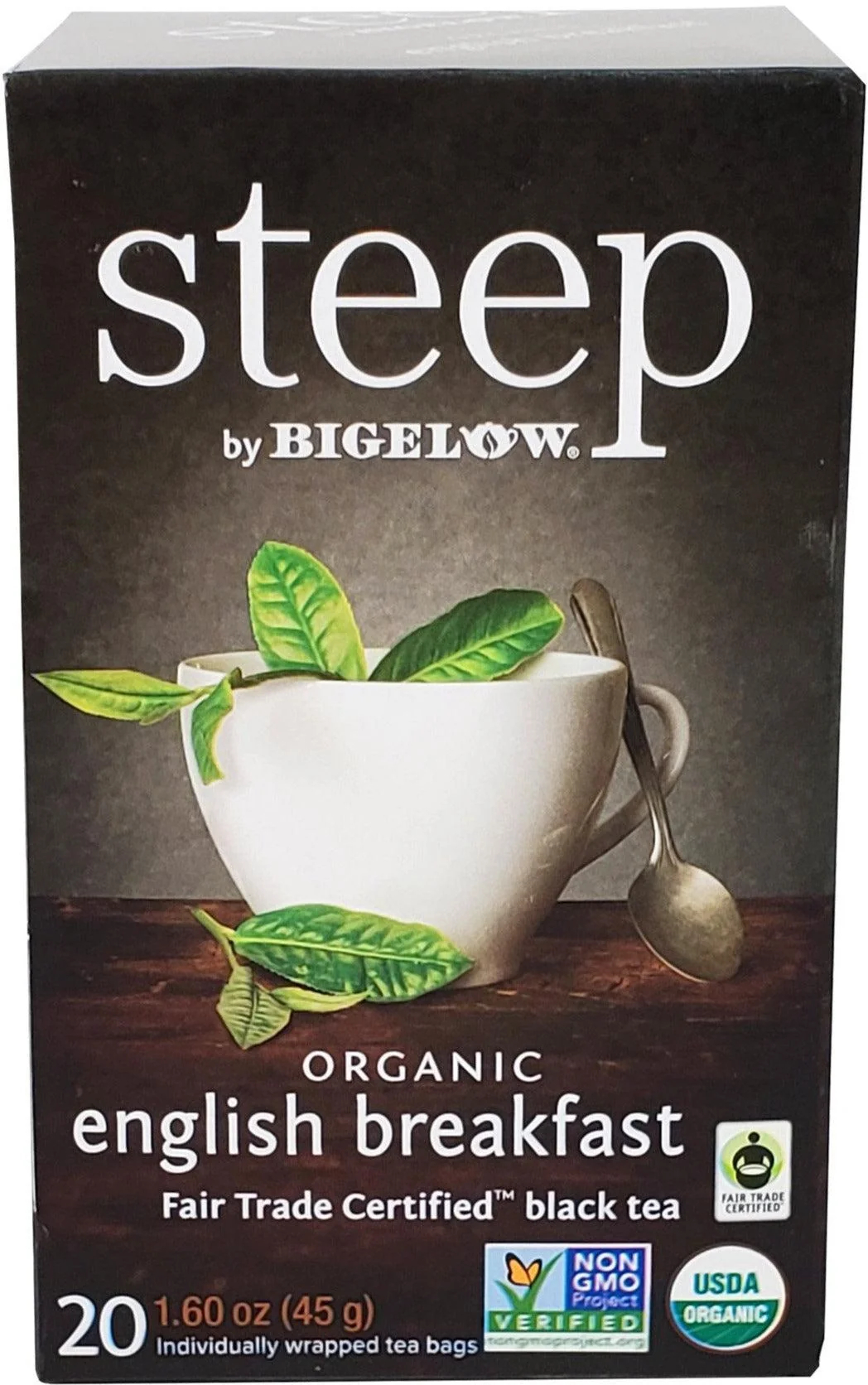 Steep - Tea Bags - Organic - English Breakfast — Case (20 CT)