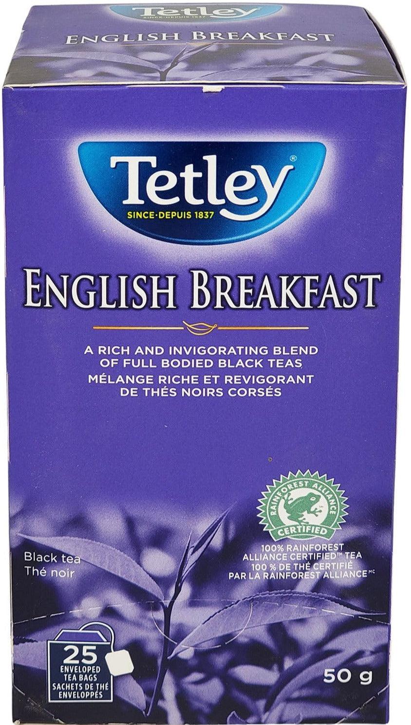 Tetley - Tea Bags - English Breakfast — Case (6 CT)