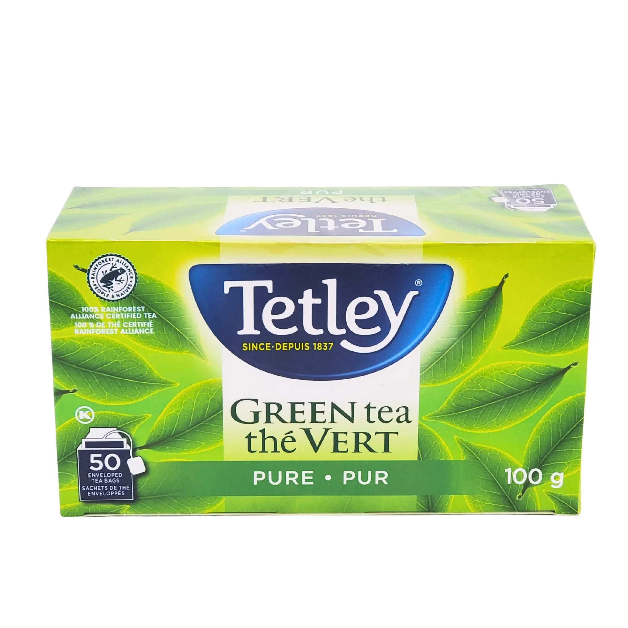 Tetley - Pure Green Tea — Case (50 CT)