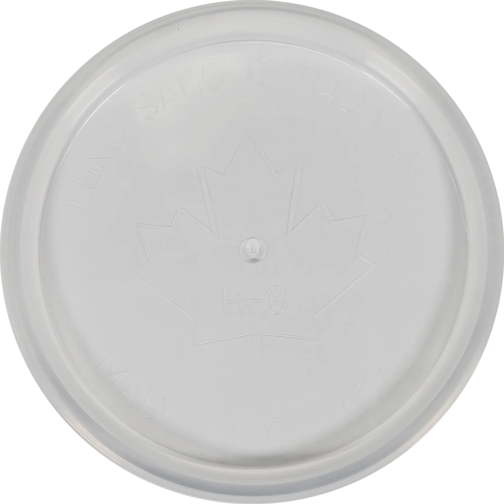 Maple - 4.5" Deli Container Lids - H8 — Case (10 x 50 CT)