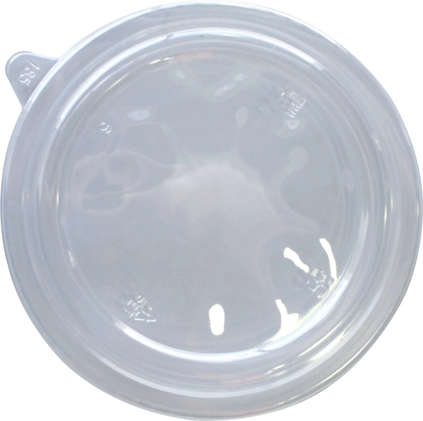 Eco-Craze - PET Round Lid - fits 1300/1500ml Kraft PE-Lined Paper Container - SBL-1300 — Case (4 x 50 CT)
