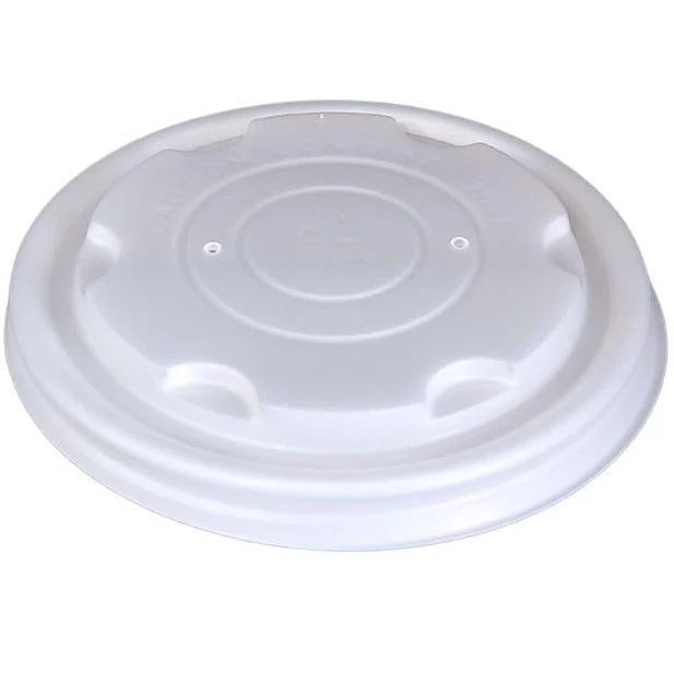 Eco-Craze Translucent PLA Soup Bowl Lids - 8oz — Each (25 CT)