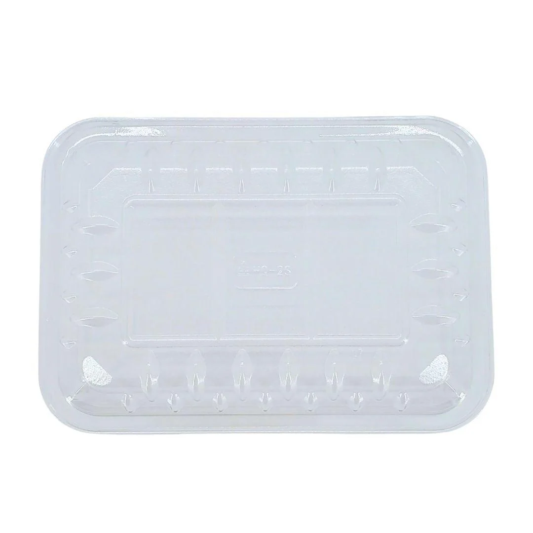 HQ2S - Clear Plastic Meat Trays - #2S