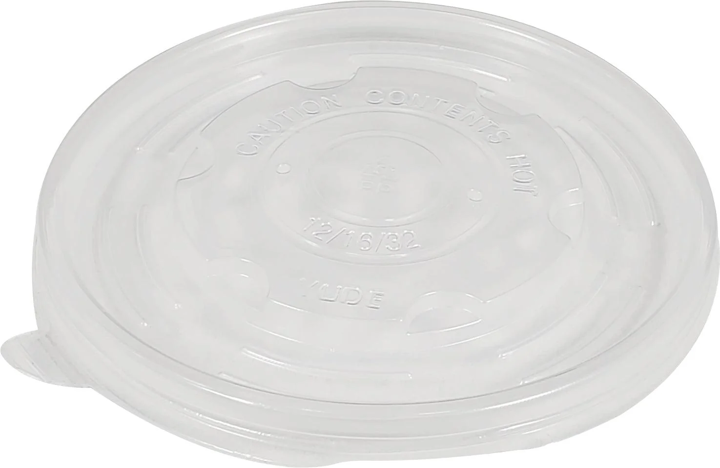 Eco-Craze - Plastic Lid for 10-32oz Soup Bowl — Case (16 x 25 CT)