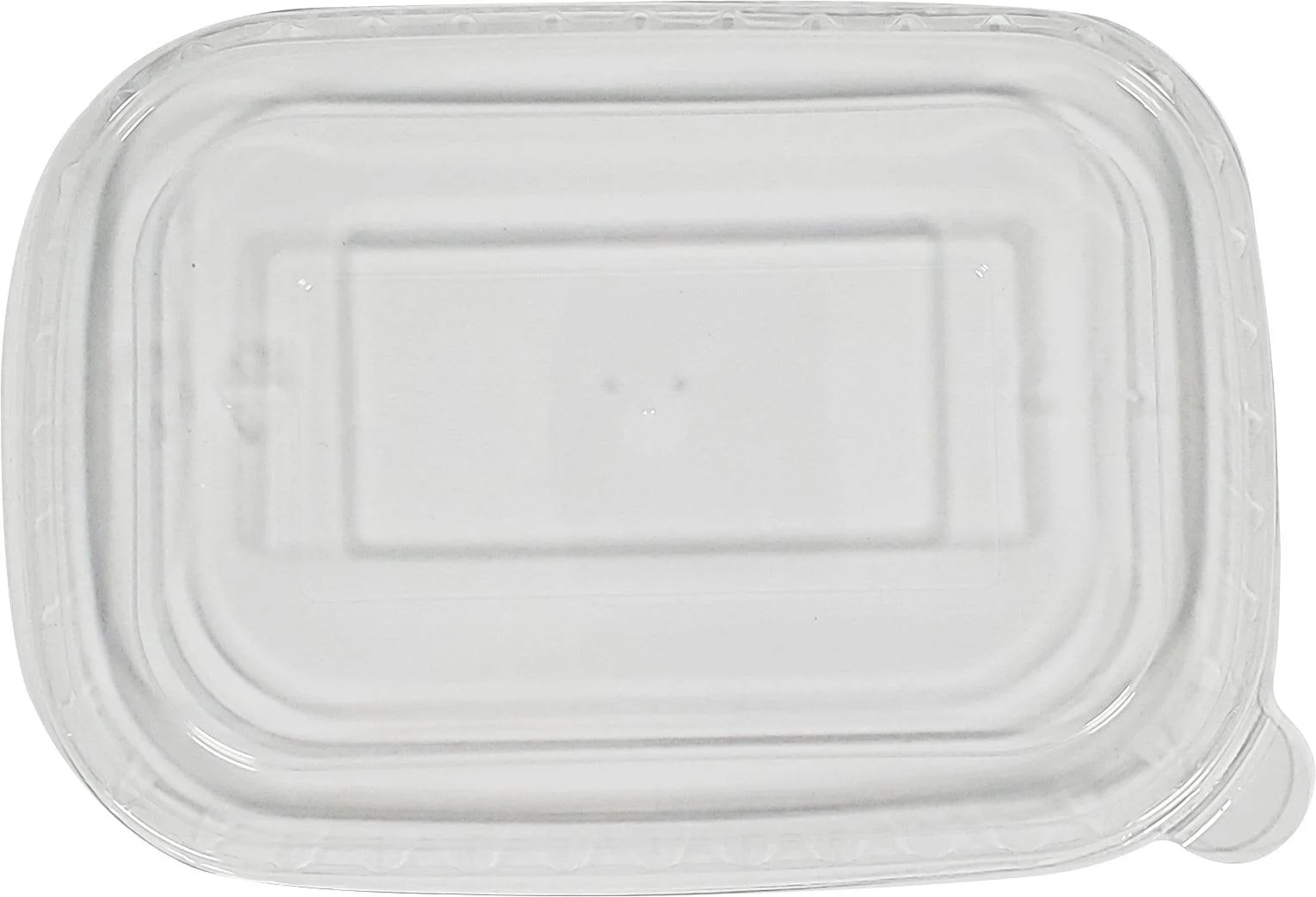 Eco-Craze - PET Rectangular Lid - fits 500/750/1000ml Paper Container - SRL-500 — Case (50 CT)