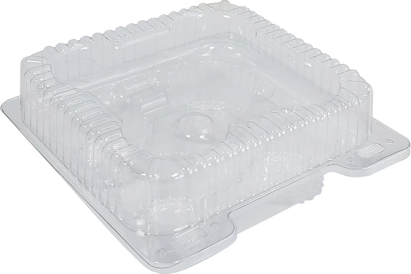 Vespa- 4 Medium Muffins Container - 7.05" x 7" x 3" - OPS - VEL-051