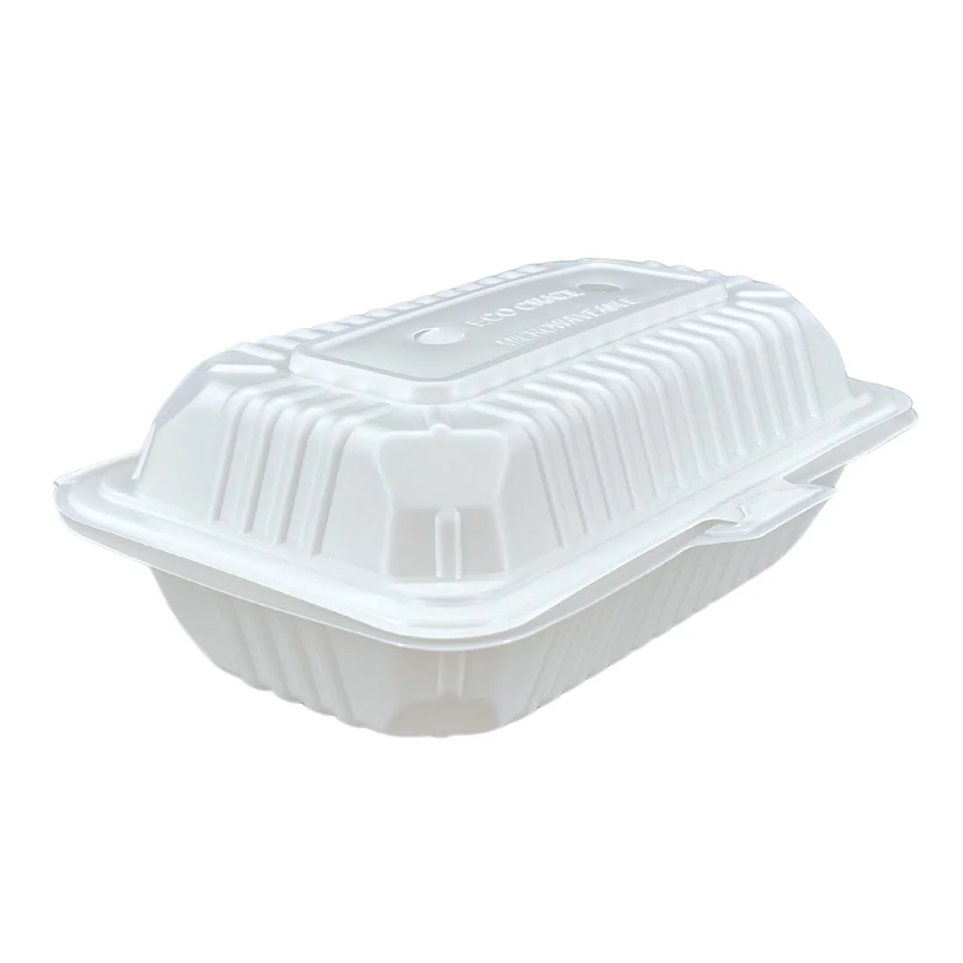 Eco-Craze - MFPP Clamshell Vented Cont. - 9"x5.5"x2.6" - A905 - Single Lock