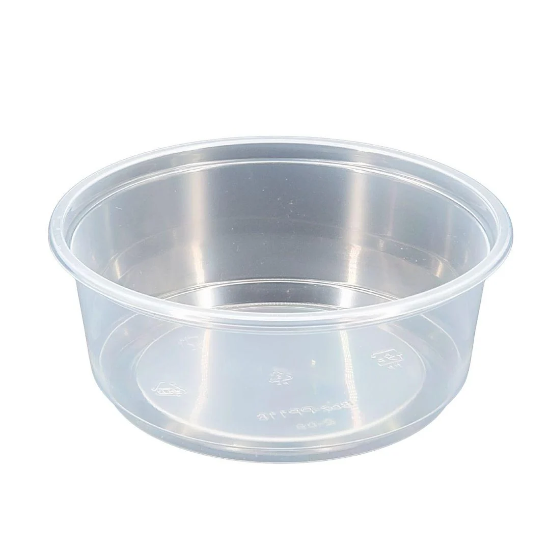 Value+ - 8oz Clear PP Deli Container — Case (10 x 50 CT)