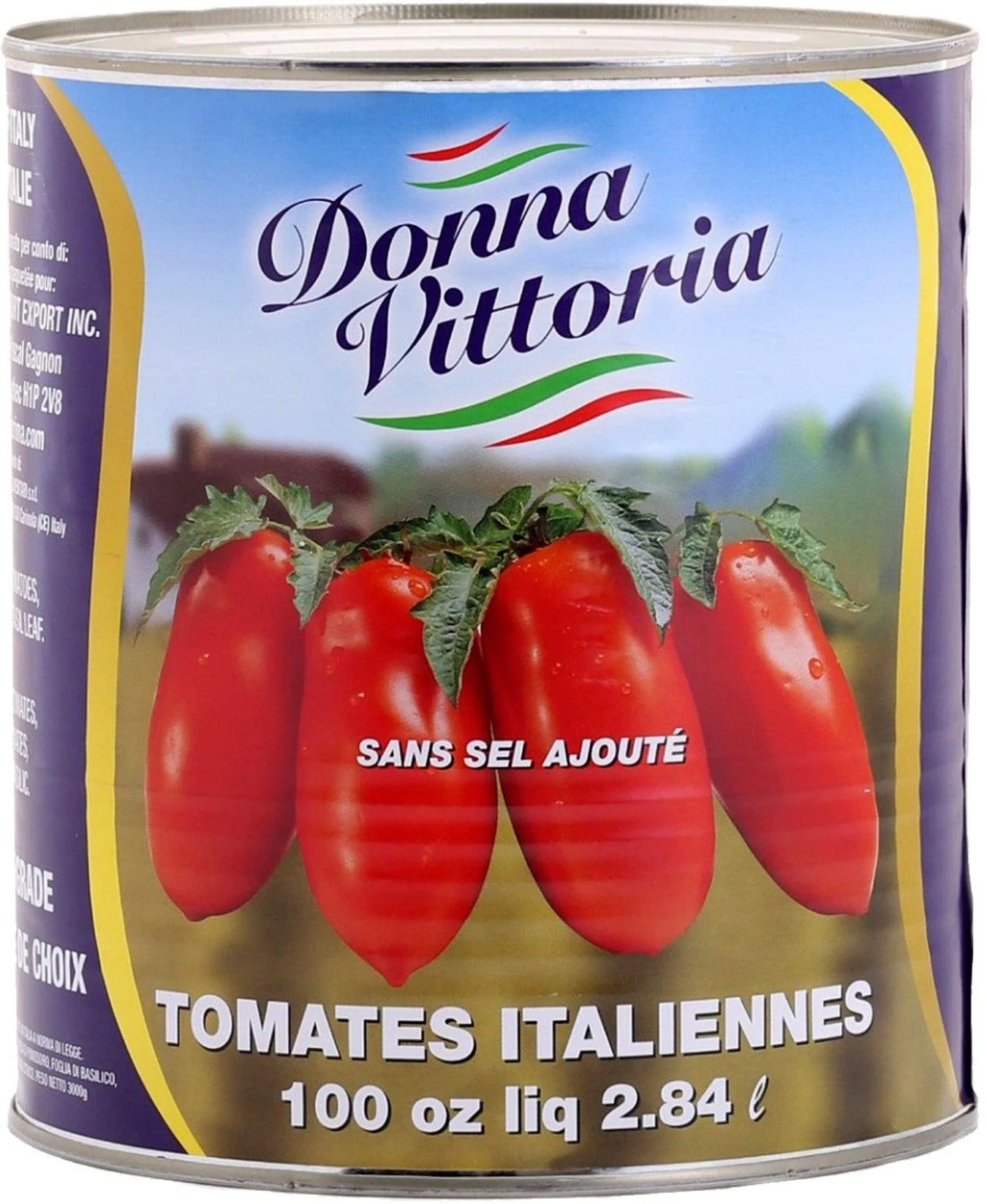 Donna Vittoria Whole Peeled Tomatoes — Each (100 OZ)