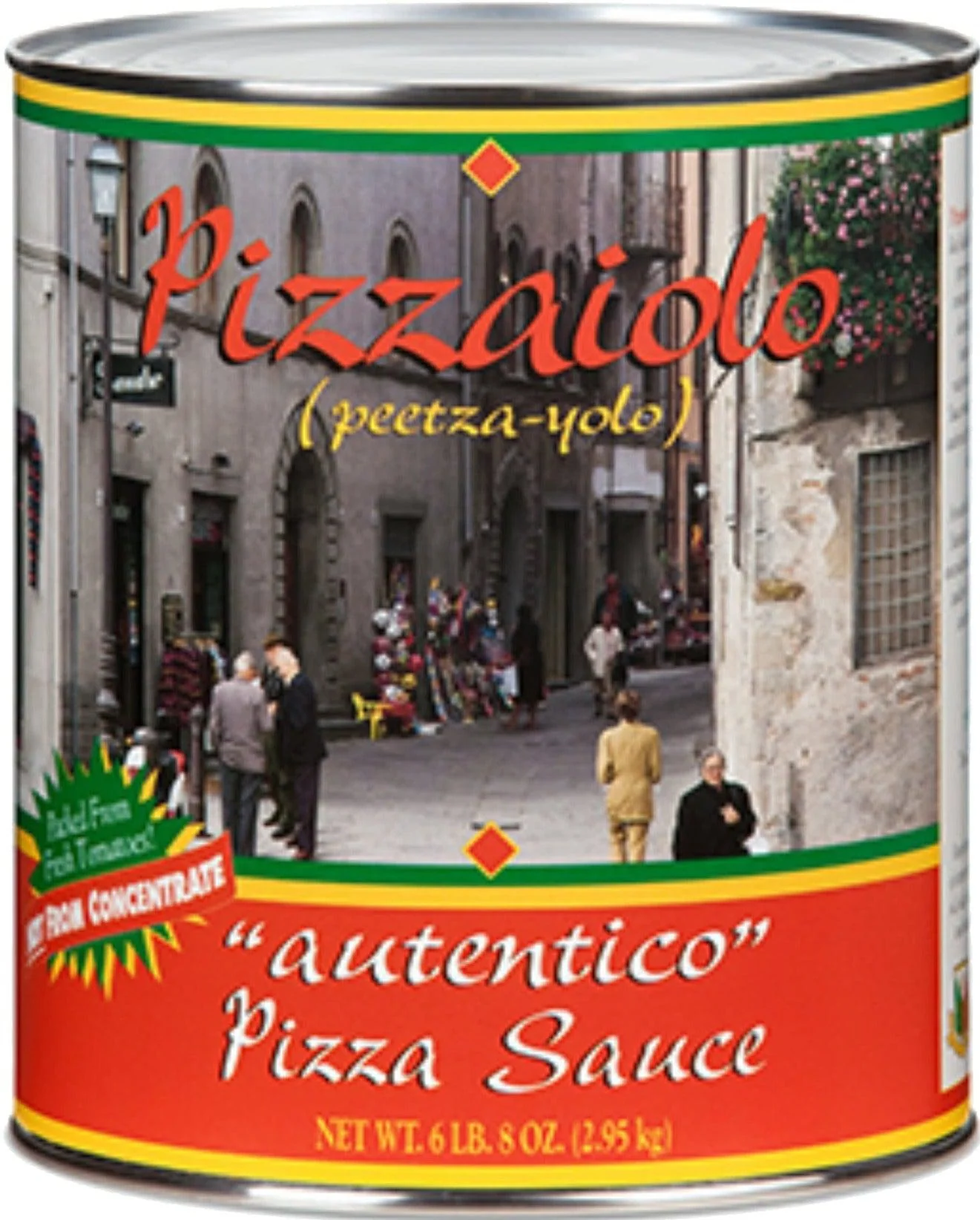 Pizzaiolo - Pizza Sauce - Fully Prepared — Case (6 x 100 OZ)