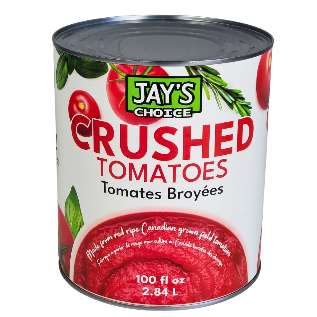 Jay's Choice - Crushed Tomato — Case (6 x 100 OZ)