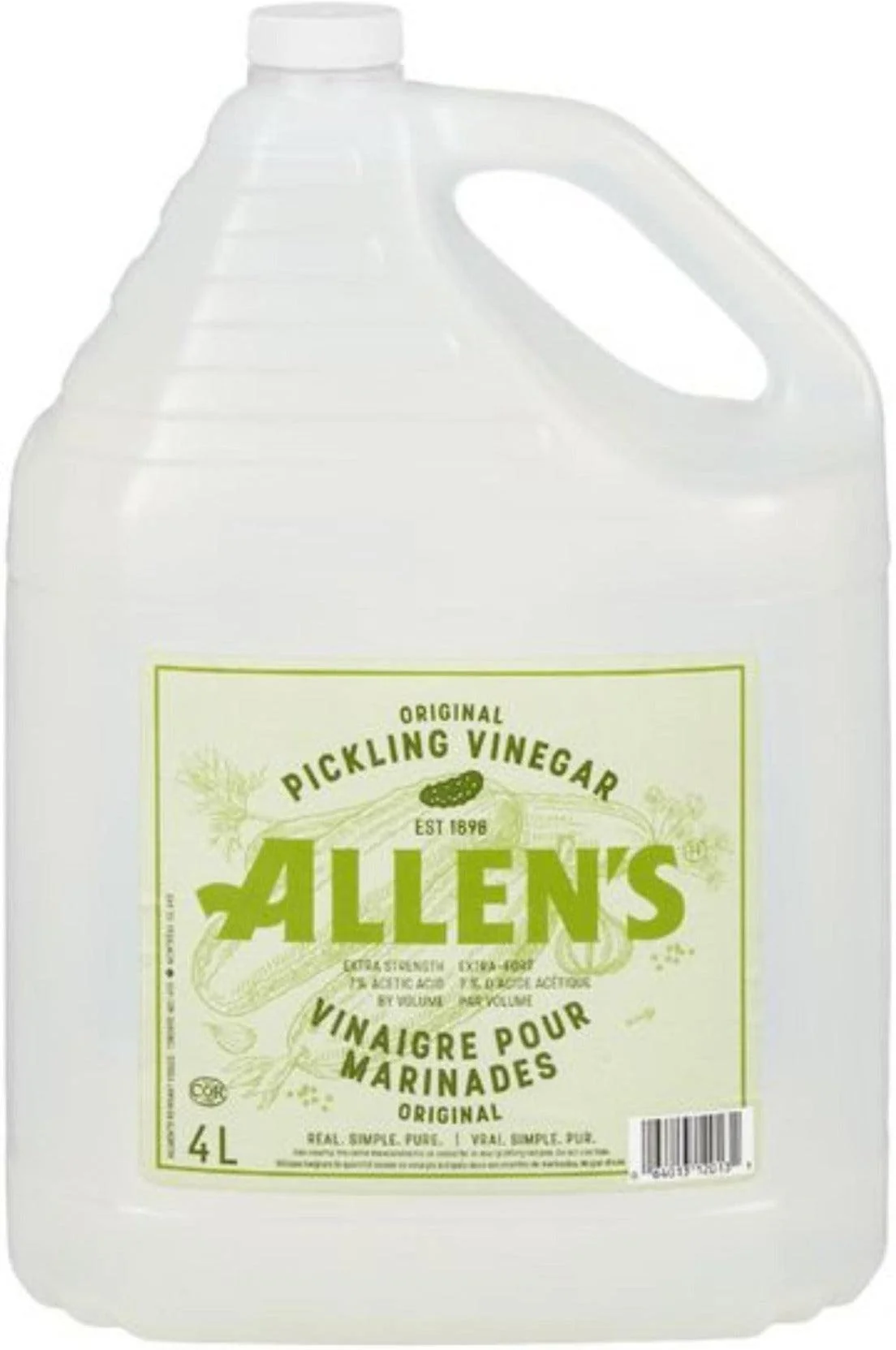 Reinhart - Allen's - Pickling Vinegar — Each (4 L)