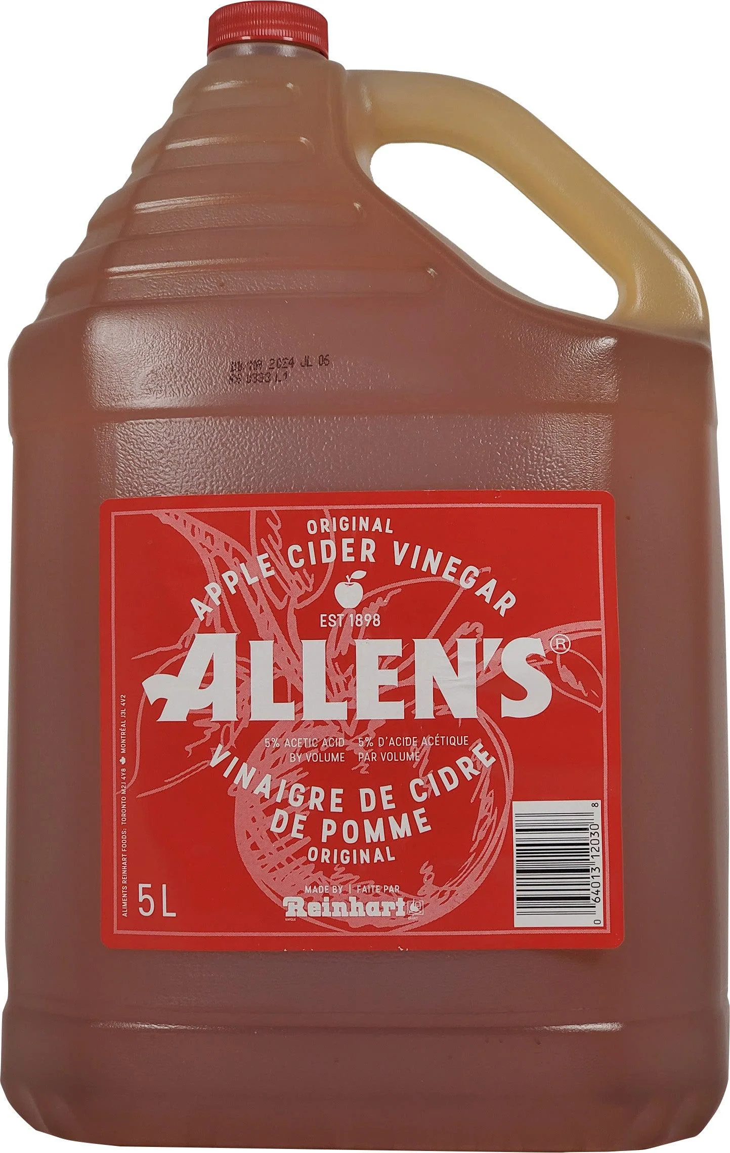 Reinhart - Allen's Apple Cider Vinegar — Each (5 L)