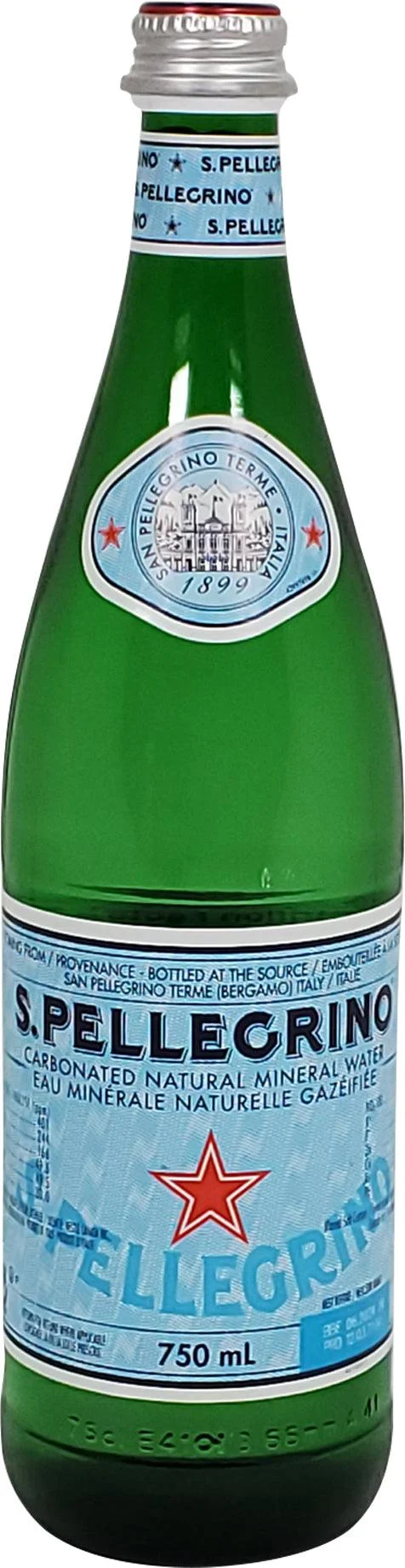 San Pellegrino - Carbonated Mineral Water — Case (15 x 750 ML)