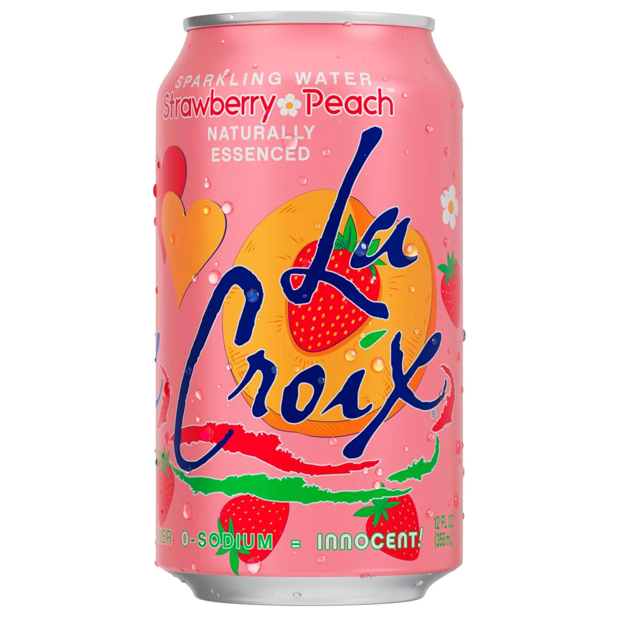 La Croix - Sparkling Water - Strawberry Peach — Case (8 x 355 ML)
