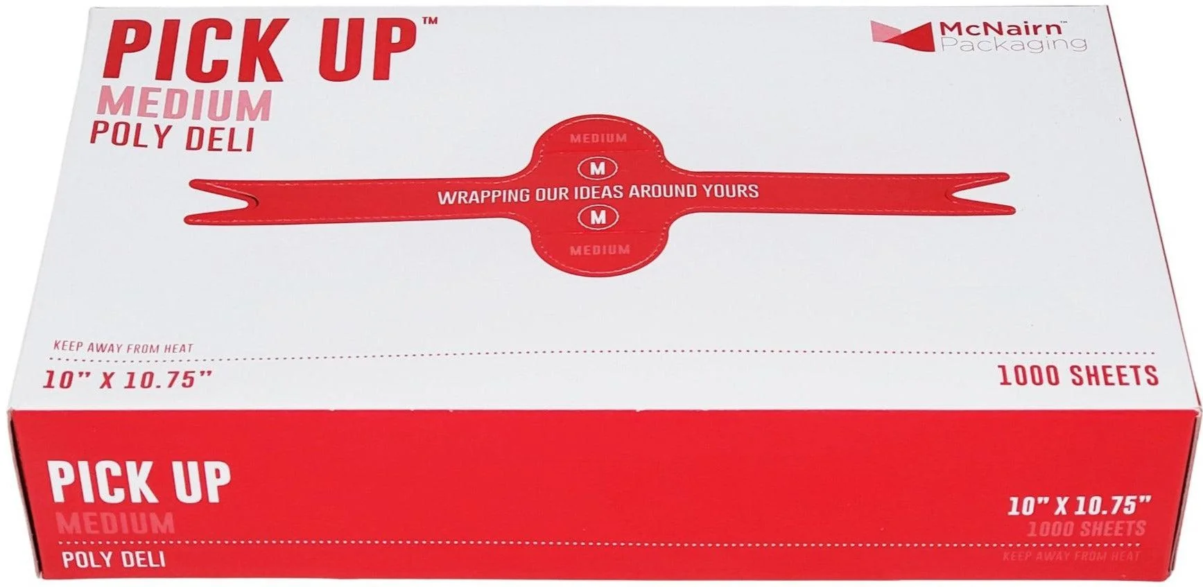 10x10.75 - Satin Deli Wrap — Case (1000 CT)