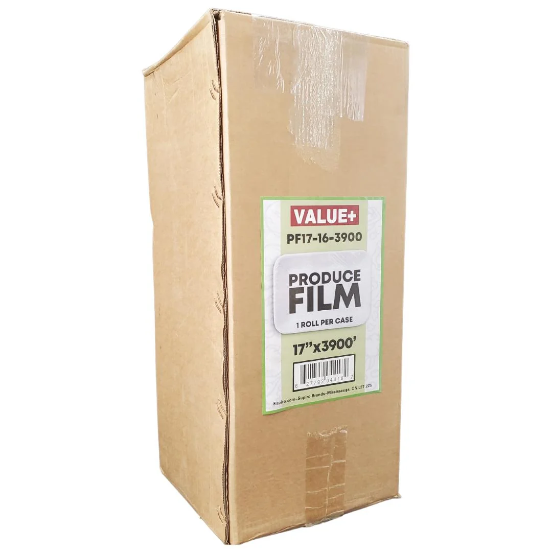 Value+ - 17" x 3900' Produce Film - 16mic - PF17-16-3900