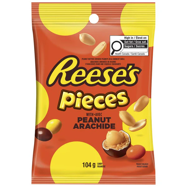 REESES - PIECES PEANUT 104GR