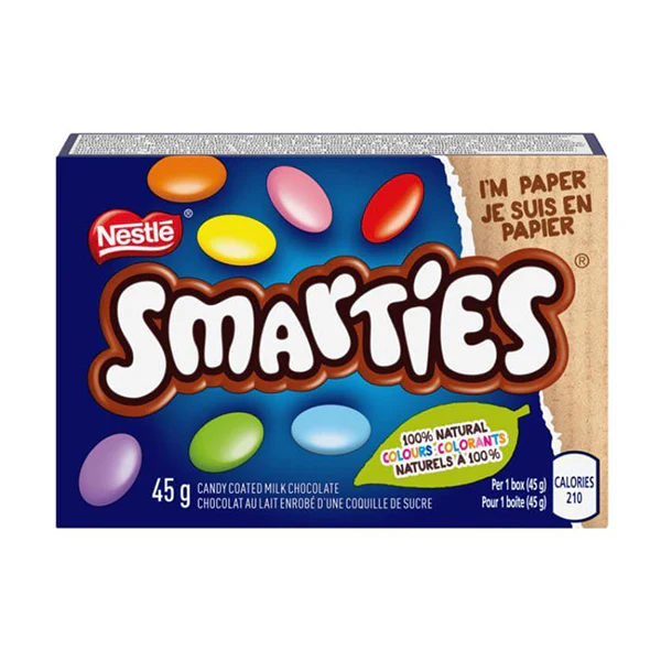 NESTLE - SMARTIES REGULAR 45GR