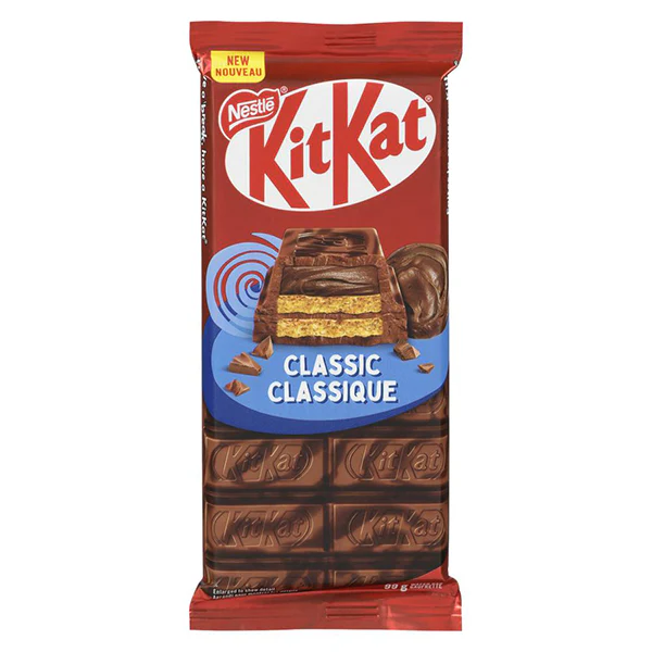 NESTLE - KIT KAT CLASSIC FAMILY SIZE 99GR