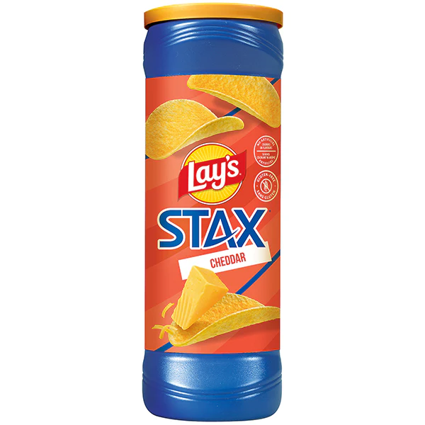LAYS - STAX CHEDDAR 155GR