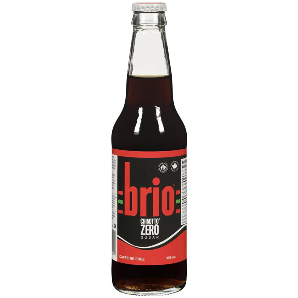 BRIO - CHINOTTO ZERO SUGAR GLASS 12x355 ML