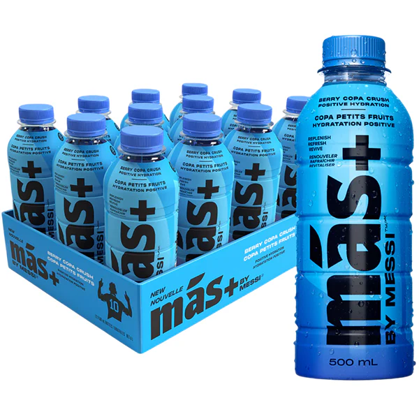MAS+ - BERRY COPA CRUSH 12x500 ML