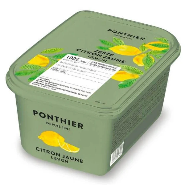 PONTHIER - GRATED LEMON ZEST 6x500 GR