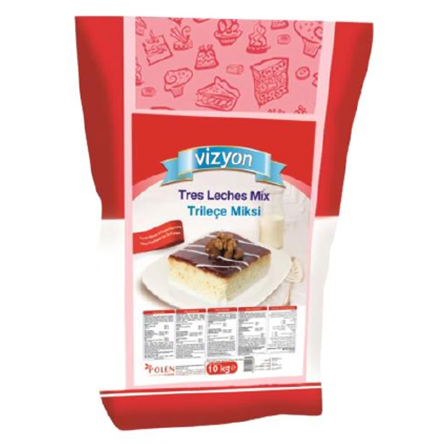 VIZYON - TRES LECHES MIX 10KG
