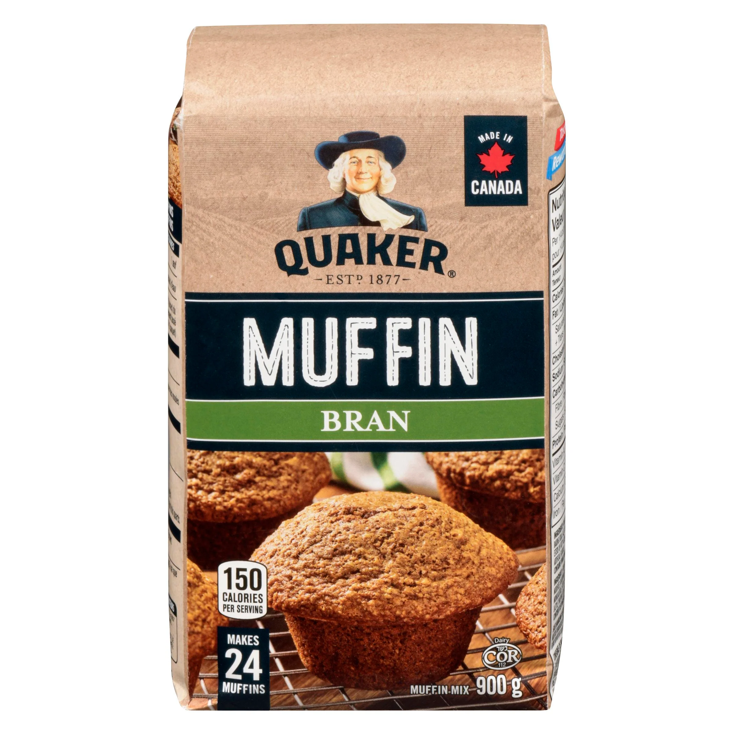 Quaker - Muffin Mix Bran 900GR
