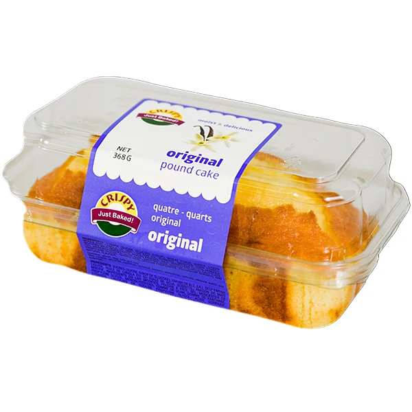 Crispy - Pound Cake Regular 368GR