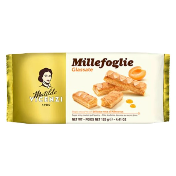 Vicenzi - Millefogile Glassate 125GR