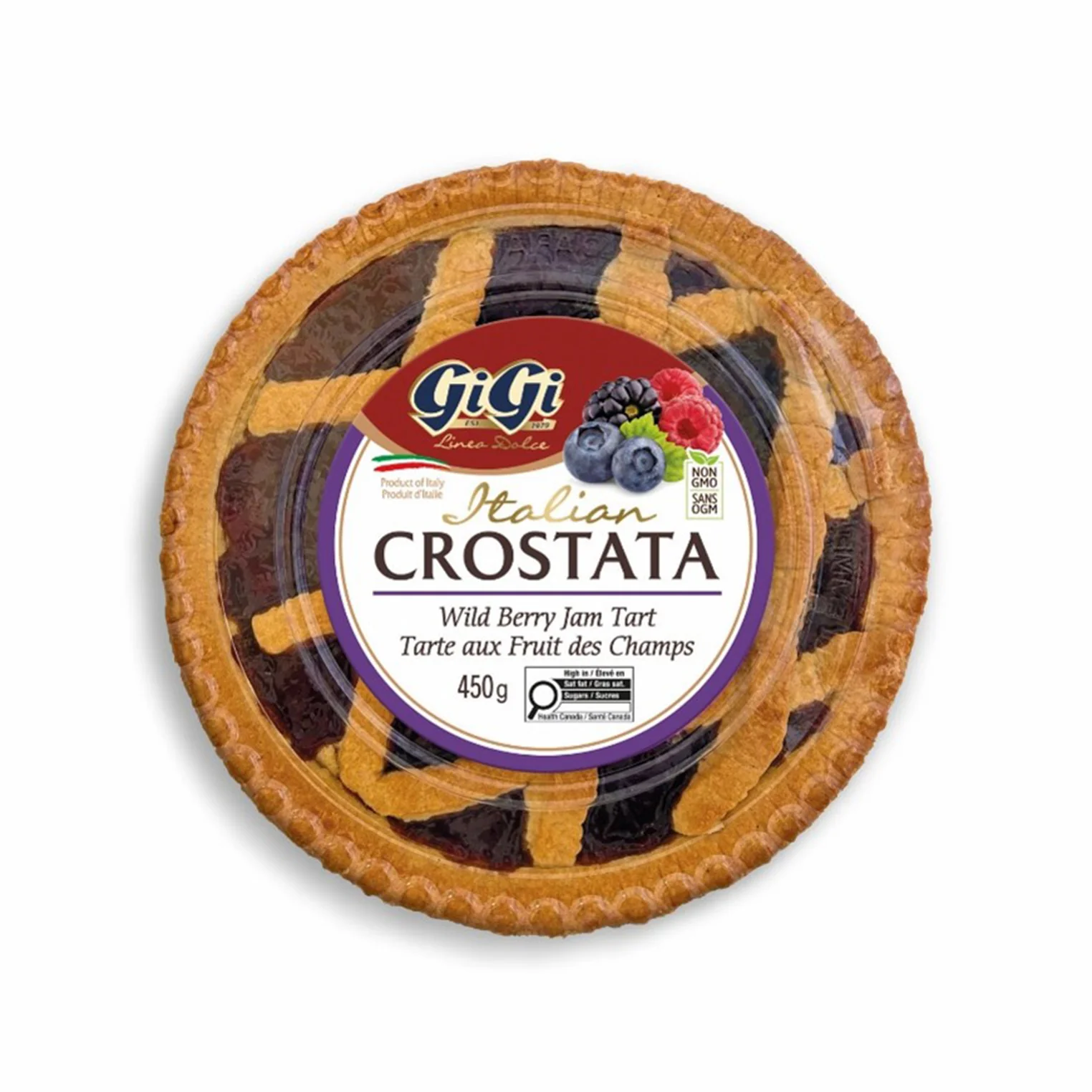 Gigi - Crostata Wild Berry 450GR