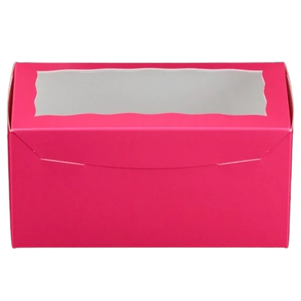 E.B. Box - 4PK Cupcake Pink 7x7x4 100EA