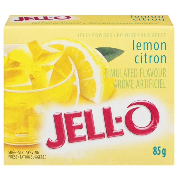 Kraft - Jello Lemon Flavour 24x85 GR